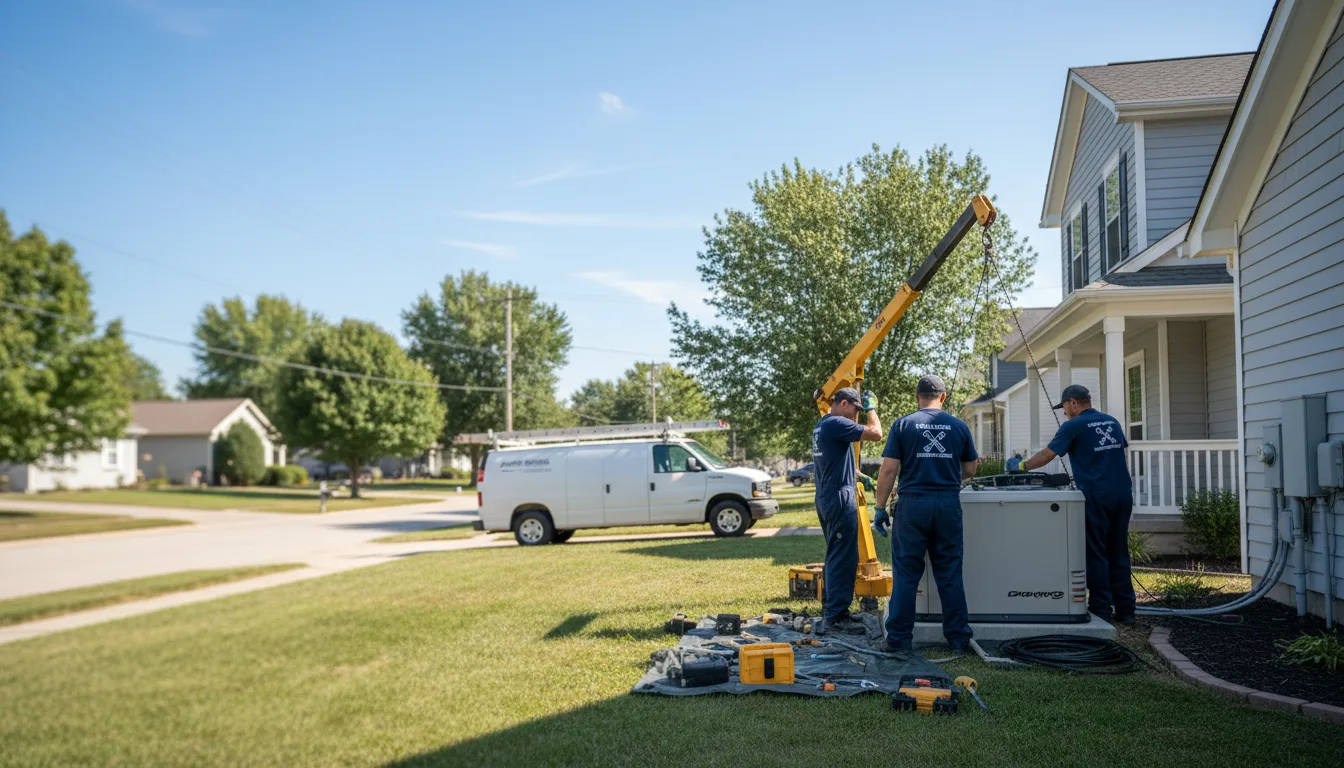 Generator Installation in West Monroe, LA near me